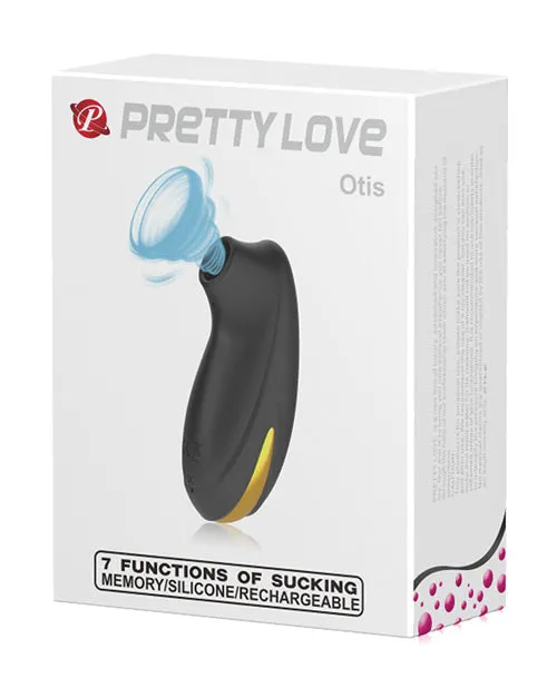 Vibrators Pretty Love Otis Sucker 7 Function Black Gold Pretty Love Vibrators Pretty Love Otis Sucker 7 Function Black Gold Pretty Love