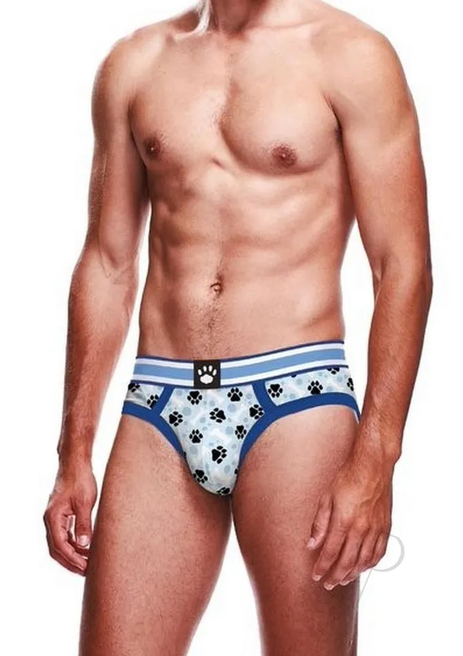 Vibrators Prowler Prowler Blue Paw Brief XL Vibrators Prowler Prowler Blue Paw Brief XL