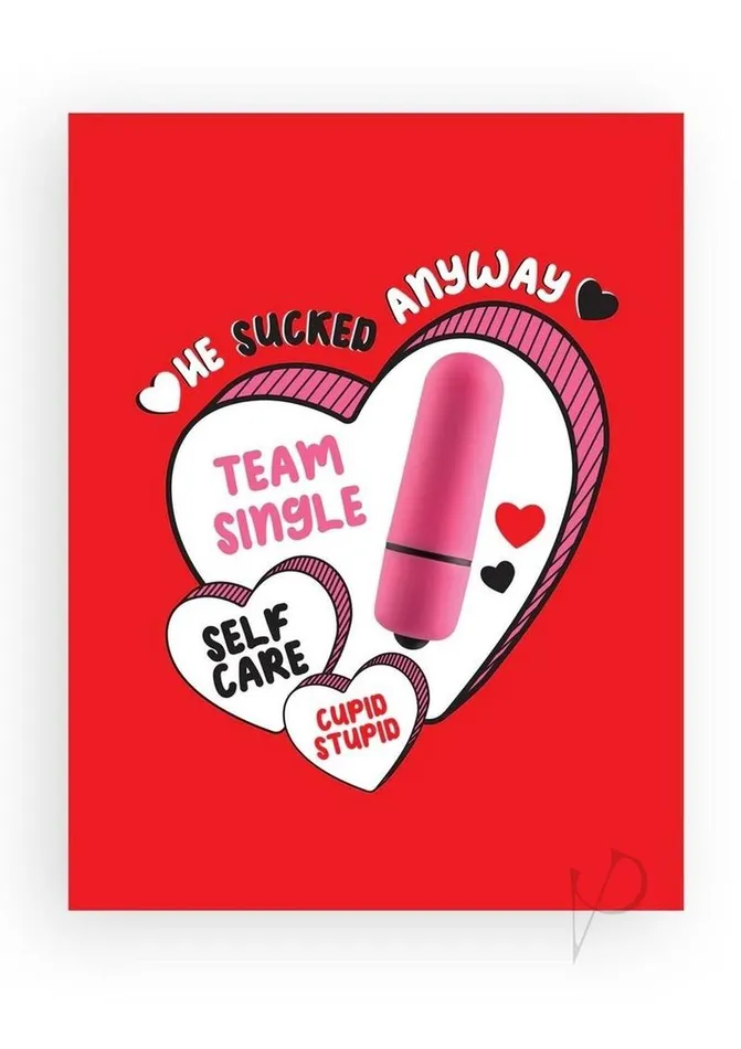 Vibrators Rock Candy Toys NaughtyVibes He Sucked Anyway Greeting Card