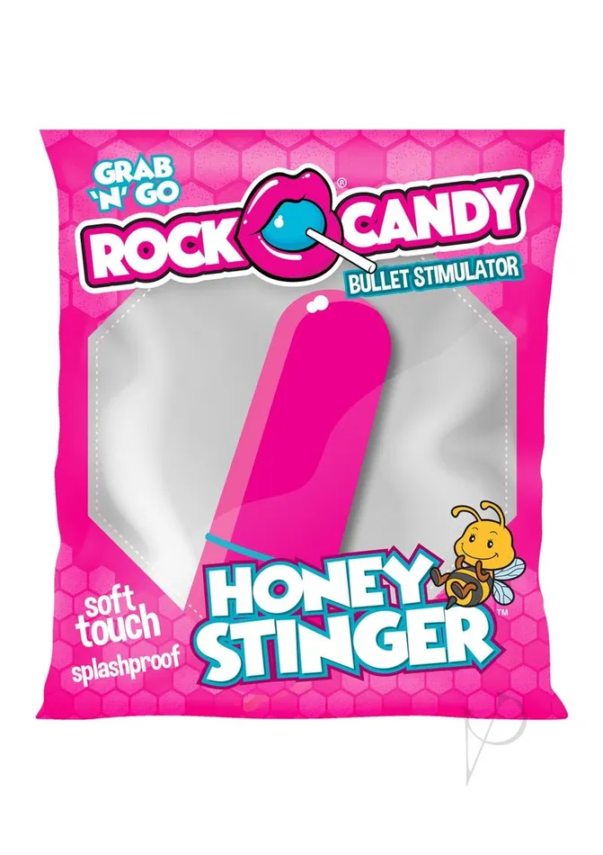 Vibrators Rock Candy Toys Rock Candy Honey Stinger Vibrator Pink