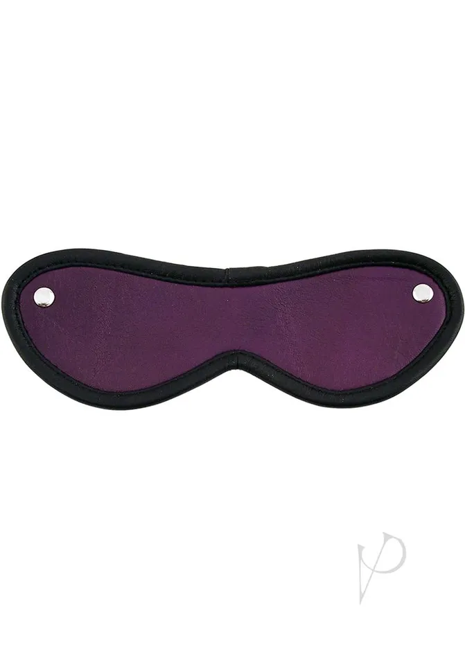 Vibrators Rouge Rouge Leather Blindfold Eye Mask Purple