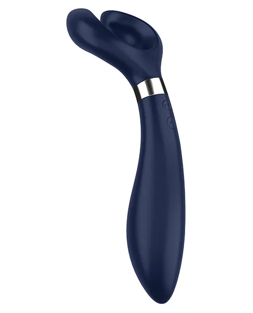 Vibrators Satisfyer Endless Fun Silicone Dual Vibrator Blue Satisfyer