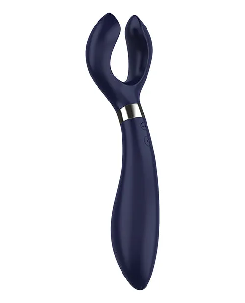 Vibrators Satisfyer Endless Fun Silicone Dual Vibrator Blue Satisfyer