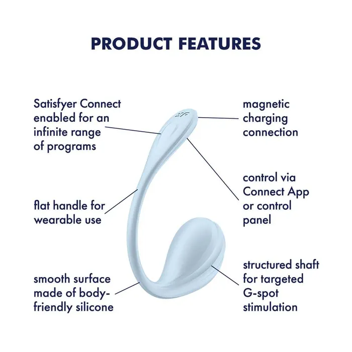 Vibrators Satisfyer Satisfyer Smooth Petal Egg Vibrator