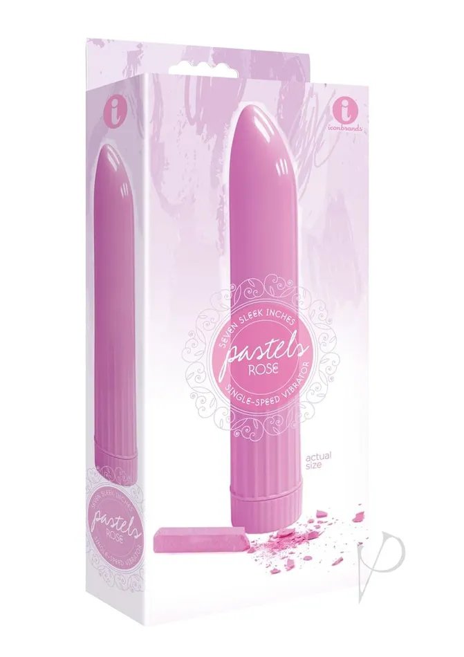 Vibrators The 9s Pastels Vibrator 7in Rose The 9s
