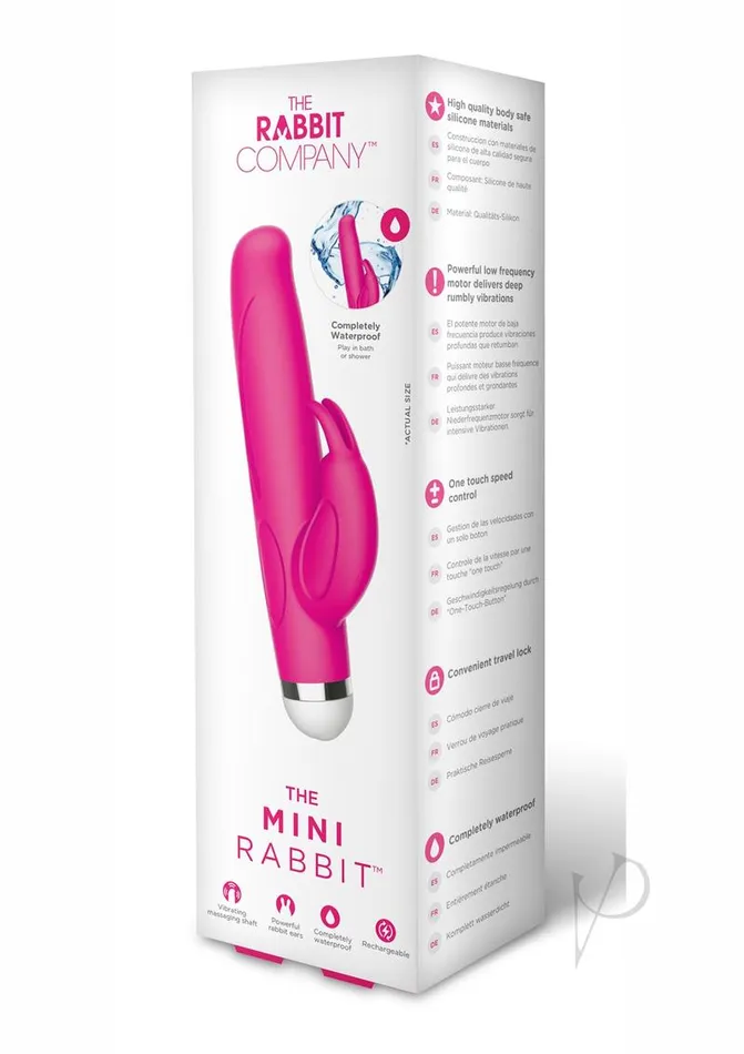 Vibrators The Rabbit Company The Mini Rabbit Rechargeable Silicone Vibrator Hot Pink The Rabbit Company Vibrators The Rabbit Company The Mini Rabbit Rechargeable Silicone Vibrator Hot Pink The Rabbit Company