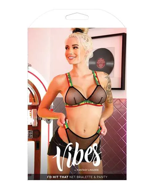 Vibrators Vibes By Fantasy Lingerie Vibes Id Hit That Net Bralette Panty Black SM Vibrators Vibes By Fantasy Lingerie Vibes Id Hit That Net Bralette Panty Black SM