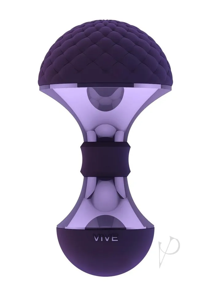 Vibrators Vive By Shots Vive Enoki Rechargeable Silicone Bendable Massager Purple