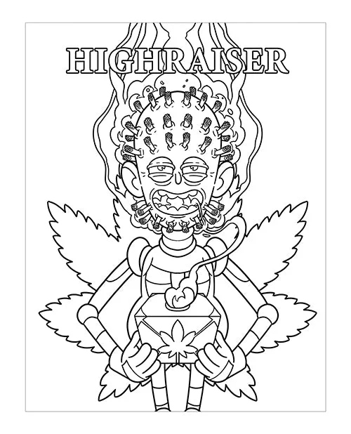 Vibrators Wood Rocket Killer Buds Coloring Book Vibrators Wood Rocket Killer Buds Coloring Book