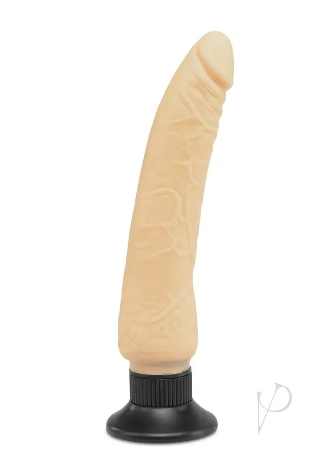 Wall Bangers Vibrating Slim 7 Dildo 9in Vanilla Pipedream Dildos