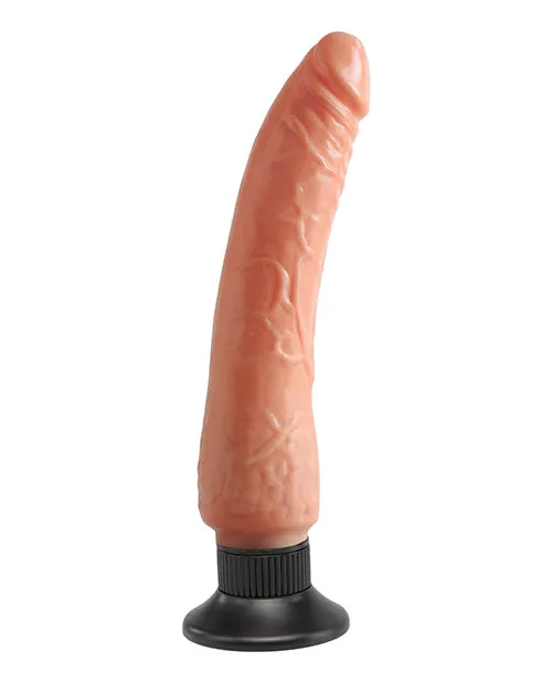 Wall Bangers Vibrating Slim 7 Dildo 9in Vanilla Pipedream Dildos