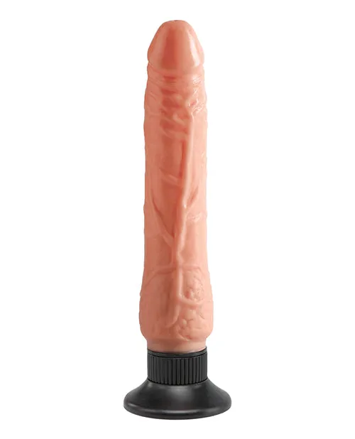 Wall Bangers Vibrating Slim 7 Dildo 9in Vanilla Pipedream Dildos
