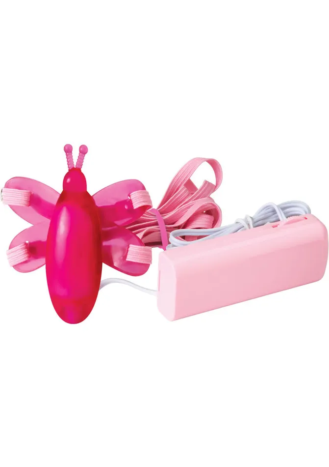 Wet Dreams Vibrators The Erotic Water Garden Collection Dragonfly Fantasy Erotic Massager Pink