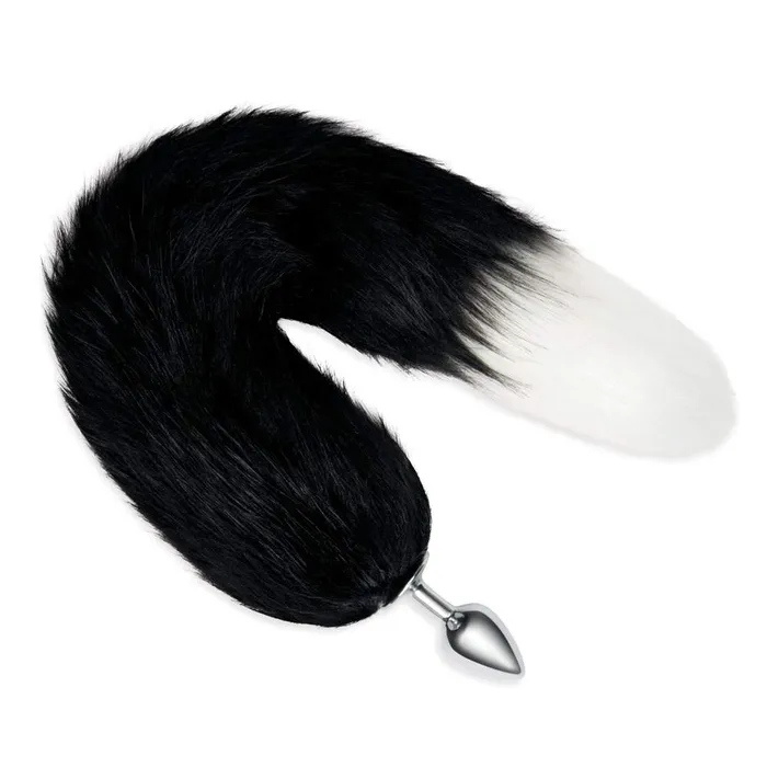 WhipSmart Furry Tales 14 Inch Black Fox Tail Wild Night Fantasies Anal