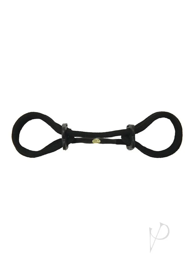 Whipsmart Restraints Wrist and Ankle Rope Cuffs with Eye Mask Black Whipsmart Restraints Wrist and Ankle Rope Cuffs with Eye Mask Black
