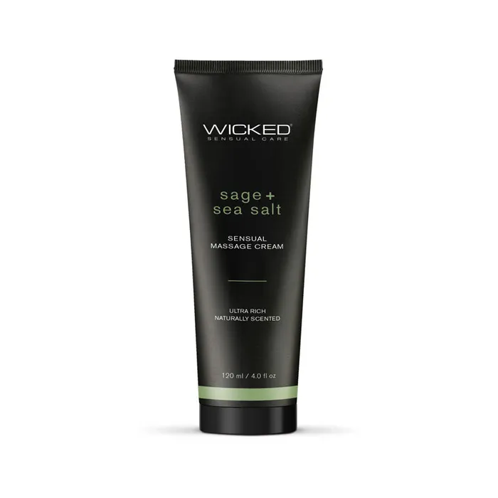 Wicked Couples Wicked SAGE SEA SALT Sensual Massage Cream 120ml