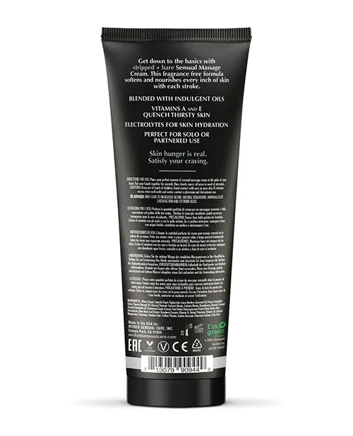 Wicked Sensual Care Couples Wicked Sensual Massage Cream Stripped and Bare