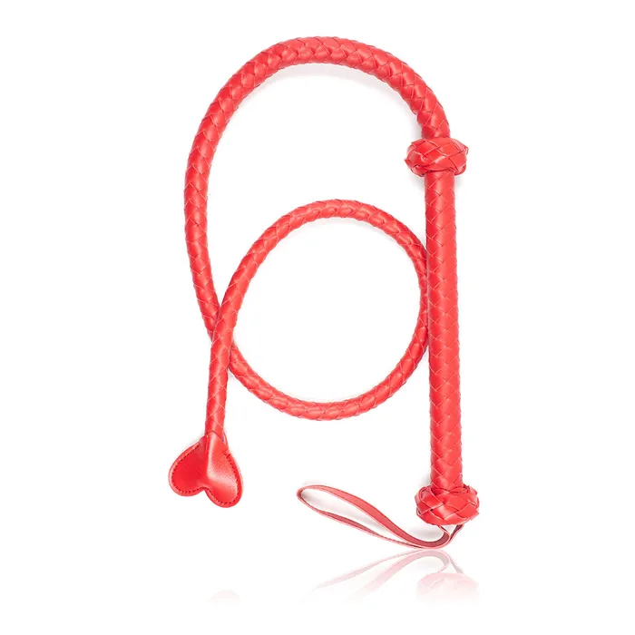 Wild Night Fantasies Restraints 13m BDSM Bondage Long Leather Spanking Whip