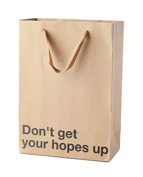 Wood Rocket Dont Get Your Hopes Up Gift Bag Pac Vibrators