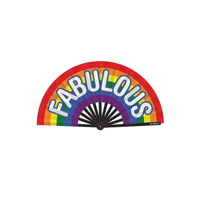 Wood Rocket Fabulous Fan Rainbow Anal