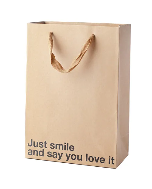 Wood Rocket Just Smile and Say You Love It Gift Ba Vibrators