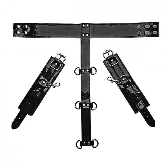 XR Brand Couples Bound Around Neck to Wrist Restraints
