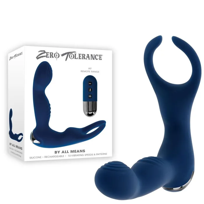 Zero Tolerance Anal Zero Tolerance By All Means Prostate Massager