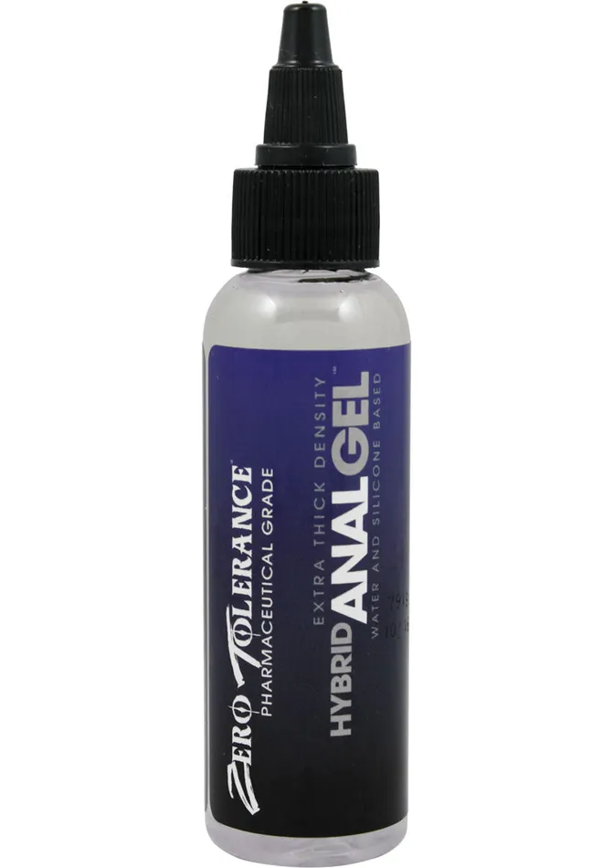 Zero Tolerance Hybrid Anal Gel Water and Silicone Based Extra Thick Density Lubricant 2oz Zero Tolerance Anal Zero Tolerance Hybrid Anal Gel Water and Silicone Based Extra Thick Density Lubricant 2oz Zero Tolerance Anal