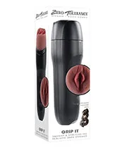 Zero Tolerance Male Sex Toys Zero Tolerance Grip It Realistic Pussy Stroker Chocolate