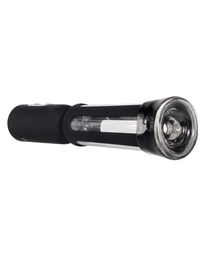 Zero Tolerance Pump It Up Rechargeable Penis Pump BlackClear Zero Tolerance Male Sex Toys