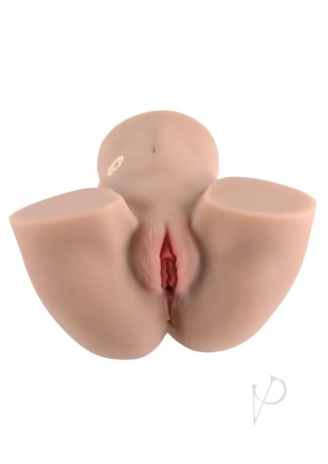 Zero Tolerance Rear Beauty Rechargeable Dual Vibrating Realistic Ass and Vagina Vanilla Zero Tolerance Anal